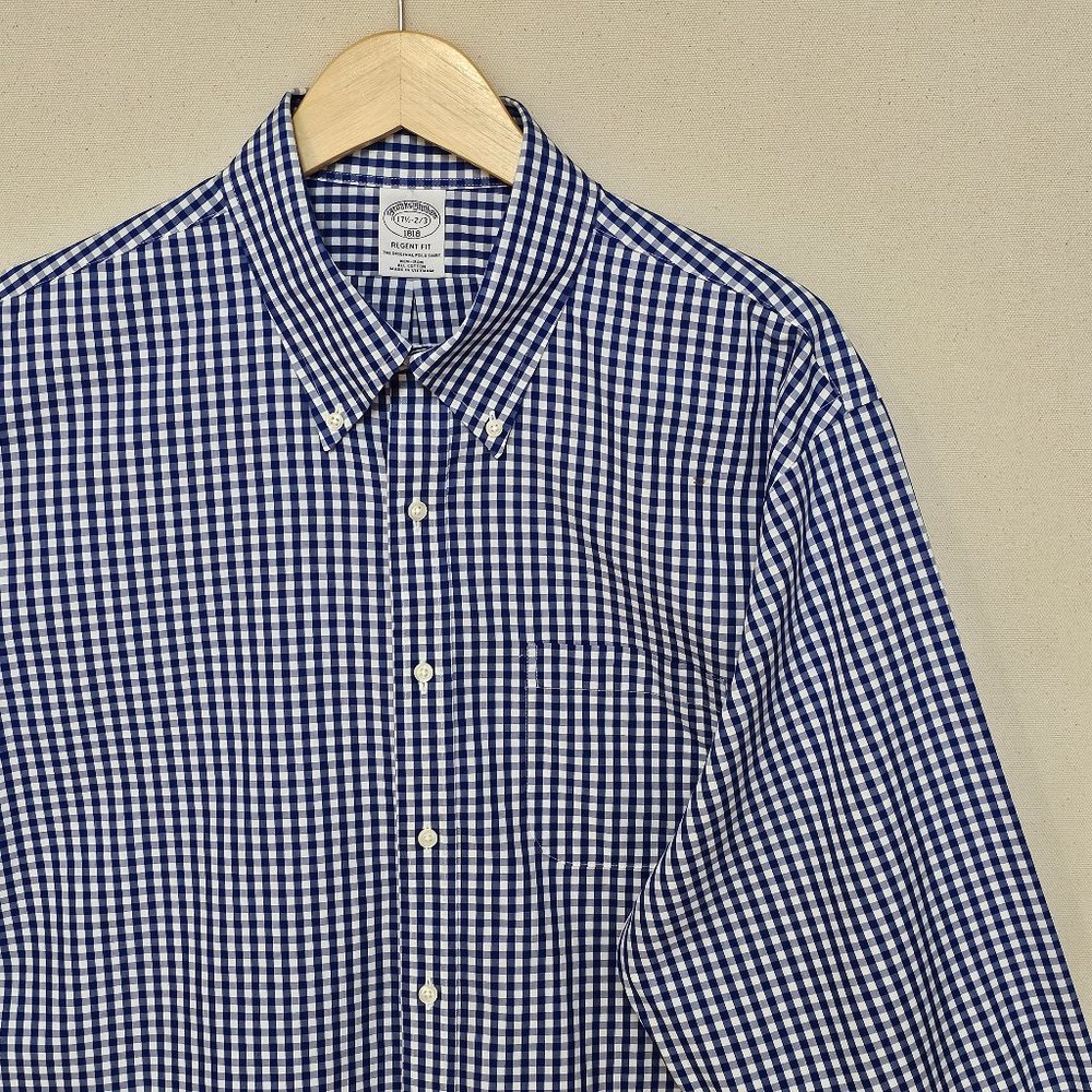 Brooks Brothers Regent Fit Non-Iron Button Down 17.5